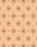 Sun Rays Wallpaper, peach and rust