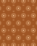 Sun Rays Wallpaper, rust and peach