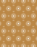 Sun Rays Wallpaper, mustard and white