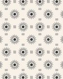Sun Rays Wallpaper, off-white and black