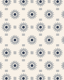 Sun Rays Wallpaper, off-white and navy