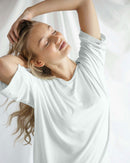 Naked Modal Boatneck Tee | Last Chance
