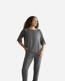 Naked Modal Boatneck Tee | Last Chance
