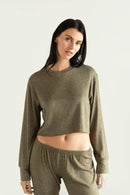 Cosset Cropped Sweatshirt | Last Chance