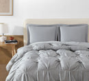 Premium Bamboo Viscose Bubble Comforter Bundle