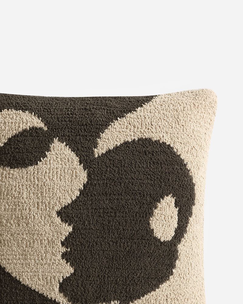 Faces II Throw Pillow