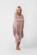 Snug Fringed Wrap | Last Chance