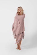 Snug Fringed Wrap | Last Chance