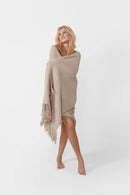 Snug Fringed Wrap | Last Chance