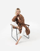 Snug Ribbed Cardigan Robe | Last Chance