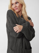 Snug Ribbed Cardigan Robe | Last Chance
