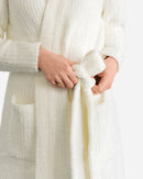 Snug Ribbed Cardigan Robe | Last Chance