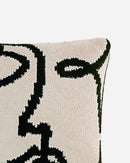 Faces Throw Pillow