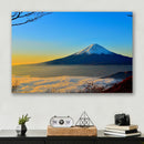 Sunrise Mt. Fuji Print Metal Wall Art – Japan Mountain Scenic Travel Decor