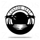 Sunset Monogram