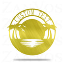 Sunset Monogram