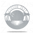 Sunset Monogram