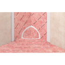 GURU SUPERKIT SQUARE 48" X 48" CENTER ABS WITHOUT DRAIN