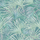 Exotic Green Pattern Wallpaper