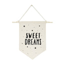 Sweet Dreams with Stars Hanging Wall Banner