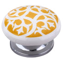 Mascot Hardware Swirl Design 1-3/5 in. Flat Drawer Cabinet Knob (Pack of 10)