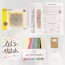 Swirling Thistles Mandala Counted Cross Stitch Kit by Bothy Threads XBUF3