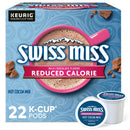 Swiss Miss Reduced Calorie Milk Chocolate Hot Cocoa K-Cups – 22 Count