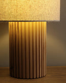 Sylvenna Log Wood Table Lamp