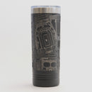 West Lafayette, Indiana Tumbler Art (Ross–Ade Stadium)