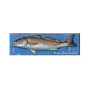 Tarpon Bay, Sanibel Fish Blue Board | Real Wood Art Print