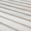 Arabescato Venato 4"x12" Slate Honed Marble Wall Tile - MSI Collection angle  view 