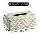 Mascot Hardware All Design (10.2'' x 4.33'' x 5.7'') Wooden Tissue Box Cover Holder