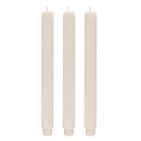 Fluted Taper Candles - Set of 3