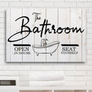 The Bathroom Sign