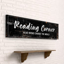 Reading Corner Sign
