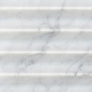 Carrara White Valentino Fluto 12"x24" Honed Fluted Marble Wall Tile - MSI Collection