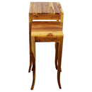 Haussmann® Teak Curved Table Set 1330-1634 Oak Oil