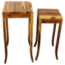 Haussmann® Teak Curved Table Set 1330-1634 Oak Oil