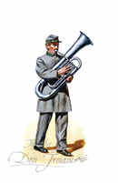 Irish Brigade Bandsman, 1862-63