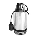 Tomahawk 1 HP Submersible Trash Pump, 73 GPM / 4380 GPH, 750W with Automatic Float Switch Top-Outlet for Flooded Basements, Pools, and Construction Sites