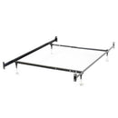 Adjustable Twin/Full Metal Bed Frame with Headboard and Footboard Brackets