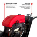 20 Inch Walk Behind Concrete Saw with 13 HP Honda Water Tank GX390 Engine for Asphalt Concrete Cutting