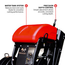 20 Inch Walk Behind Concrete Saw with 13 HP Honda Water Tank GX390 Engine for Asphalt Concrete Cutting