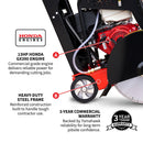 20 Inch Walk Behind Concrete Saw with 13 HP Honda Water Tank GX390 Engine for Asphalt Concrete Cutting