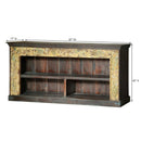 Antique Carved Antique Doorframe Solid Wood Media Console