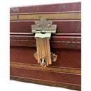 Antique Metal Manuscript Trunk From India