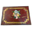 Antique Metal Manuscript Trunk From India