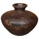 Antique Rustic Metal Matka Vase