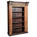 Antique Elephant Carved Frame Unique Bookcase