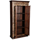 Fine Carved Armoire With Spindles